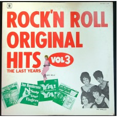 Various ROCK'N ROLL ORIGINAL HITS VOL.3 (THE LAST YEARS) (Roulette SL-5042 3 RO) Japan 1972 gatefold 2LP-Set (	Rock & Roll)